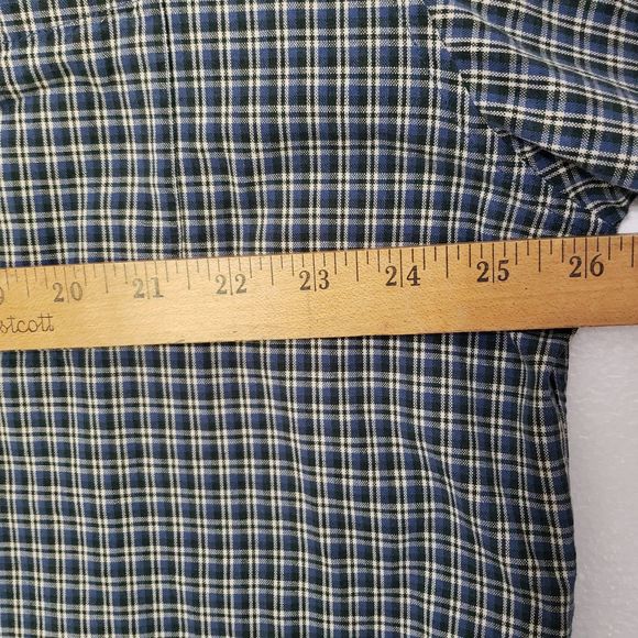 Abercrombie & Fitch Men's Large Long Sleeve Button Down Button Collar Shirt - Picture 9 of 10